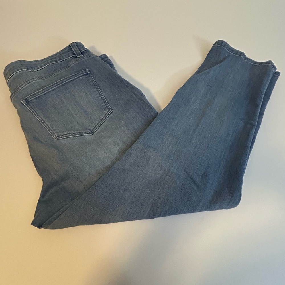 Westport Light Blue distressed Boyfriend Jeans